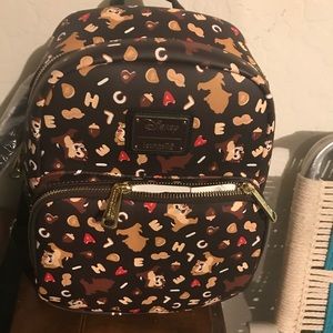 Loungefly chip and dale rare backpack.